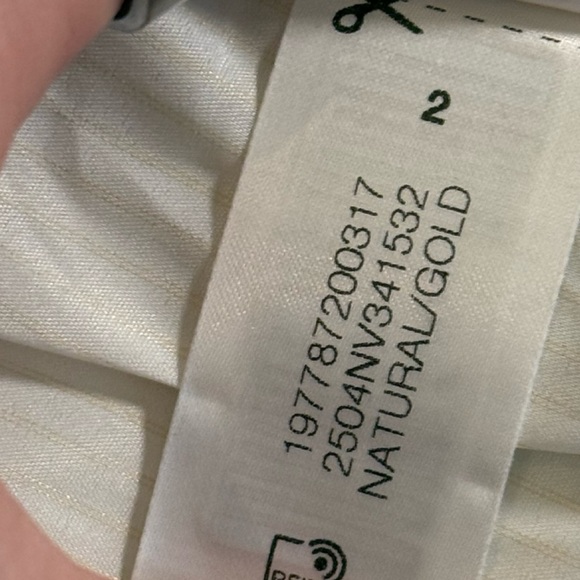 Veronica Beard Gaya Dickey Jacket Natural Gold Blazer Size 2 NWT $798 - Picture 5 of 7